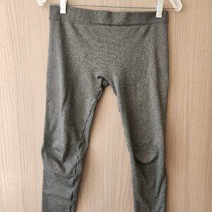 Gray Fleece Leggings | Size M